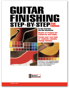 guitar finishing step by step